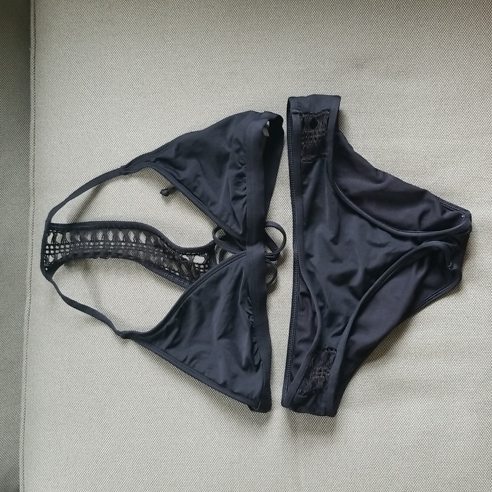Ella Moss Black Bikini Set
